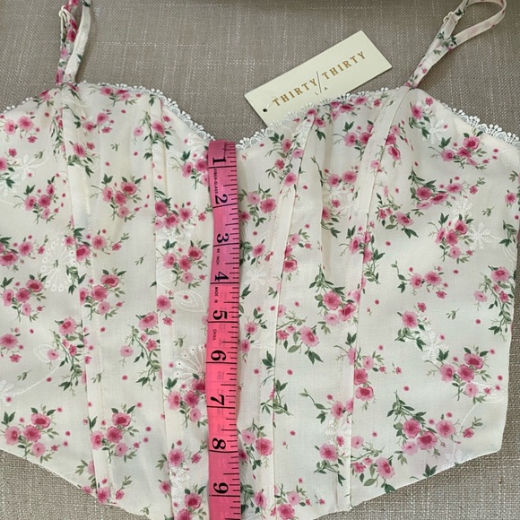 Floral Corset Top - Picture 10 of 13